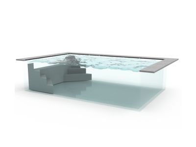 Ecktreppe mit Sitzbank doppel